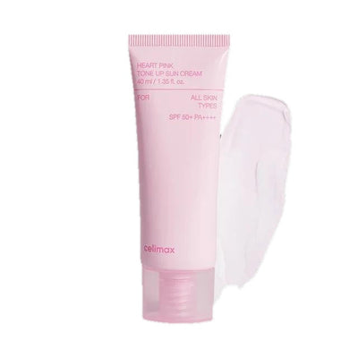 CELIMAX Heart Pink Tone Up Sun Cream